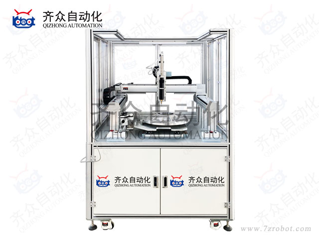 落地型定制伺服絲桿300ml支裝膠推桿式三軸全自動(dòng)點(diǎn)膠機(jī)